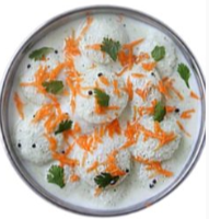Curd (Yogurt) Mini Idly 