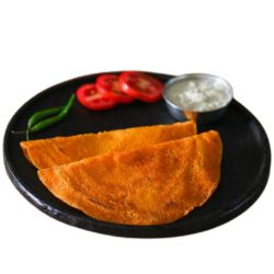 Tomato Chutney Dosa 