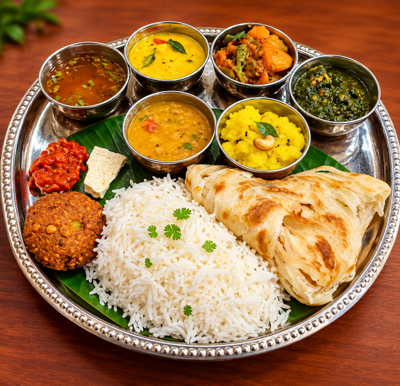 Dosapark Special Veg thali